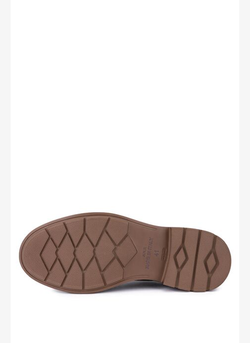 Tamer Tanca Erkek Hakiki Deri Taba Klasik Ayakkabı - Görsel 5