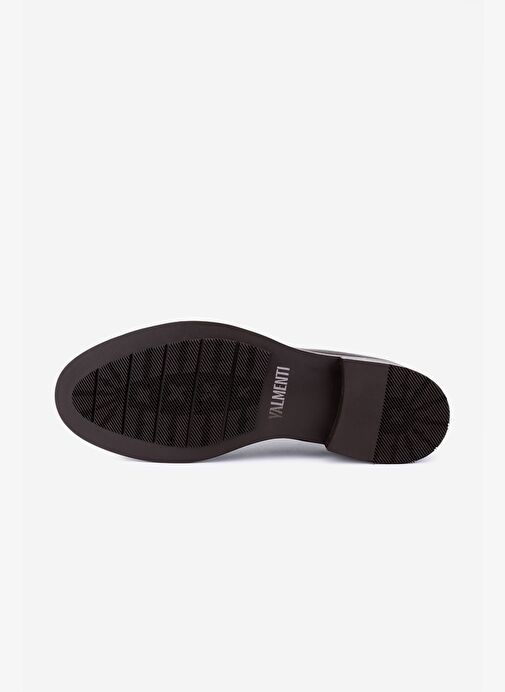 Valmenti Erkek Hakiki Deri Kahverengi Klasik Ayakkabı - Görsel 5