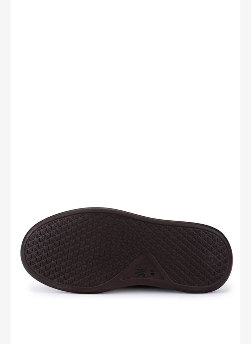 Tamer Tanca Erkek Hakiki Deri Kahverengi Sneakers & Spor Ayakkabı - Görsel 4
