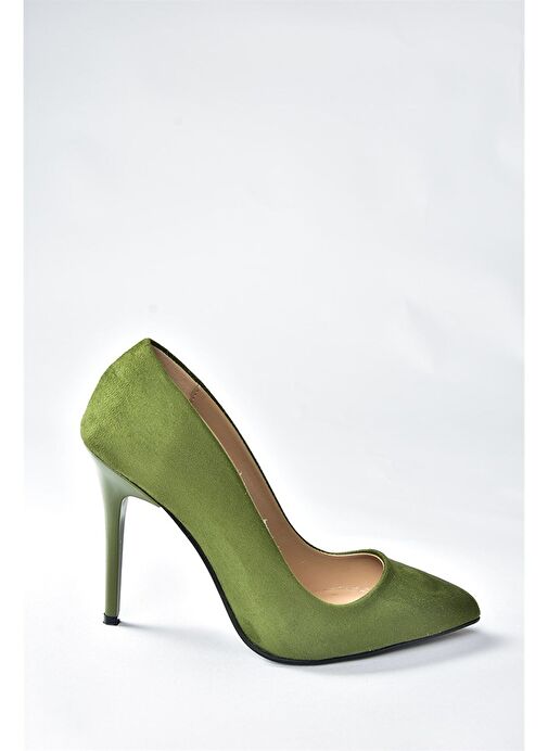 Yeşil Kadın Topuklu Ayakkabı 8922151902 - Görsel 5