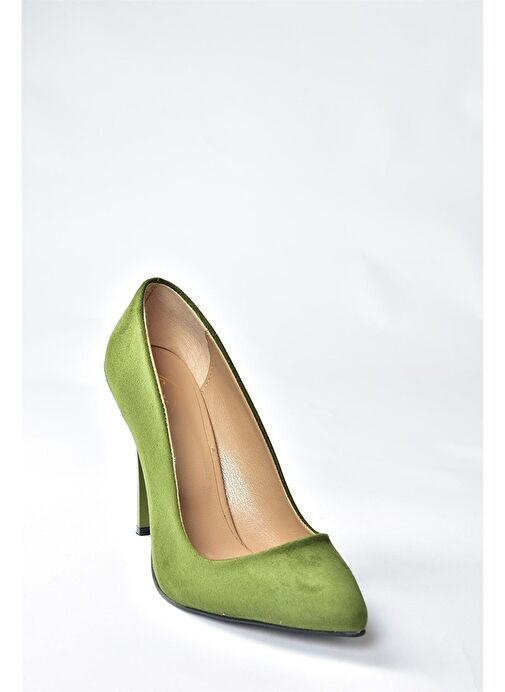 Yeşil Kadın Topuklu Ayakkabı 8922151902 - Görsel 6