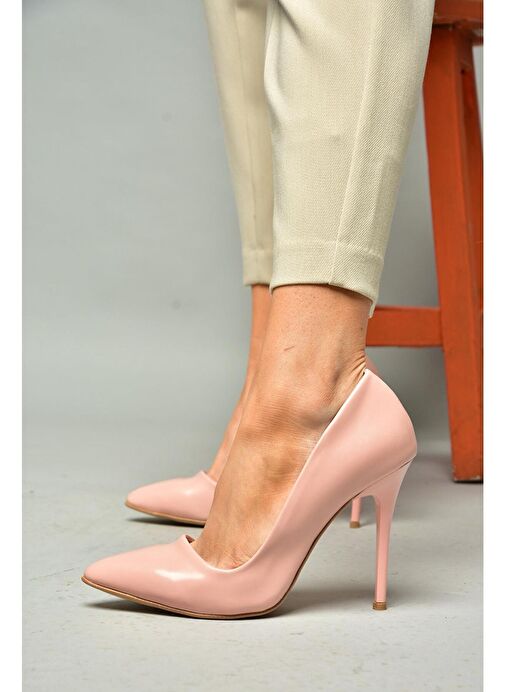 Pudra Kadın Topuklu Ayakkabı 8922151909 - Görsel 2