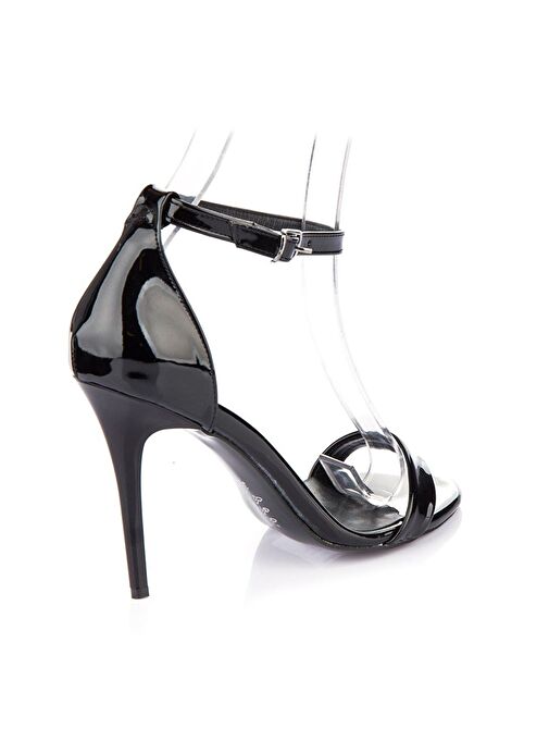 Siyah Kadın Topuklu Ayakkabı 9922112608 - Görsel 5