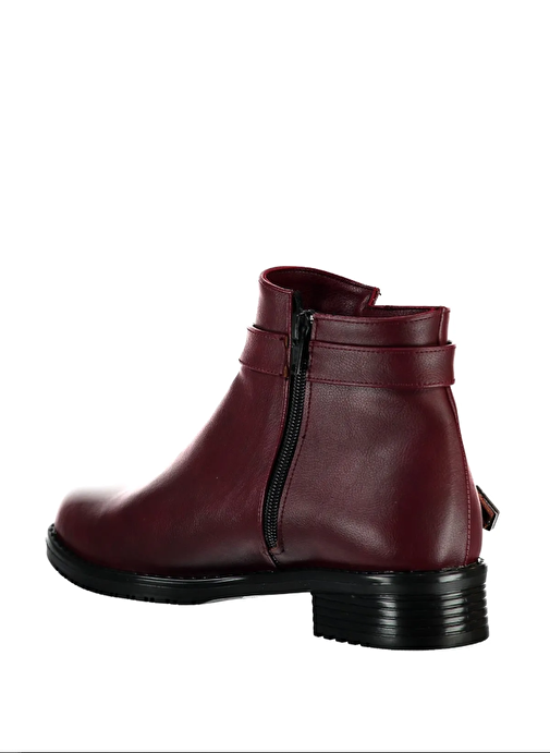 Bordo Kadın Bot A726193409 - Görsel 4