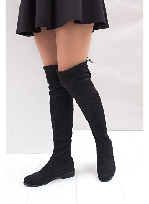 Siyah Kadın Çizme A726545402 - Görsel 2