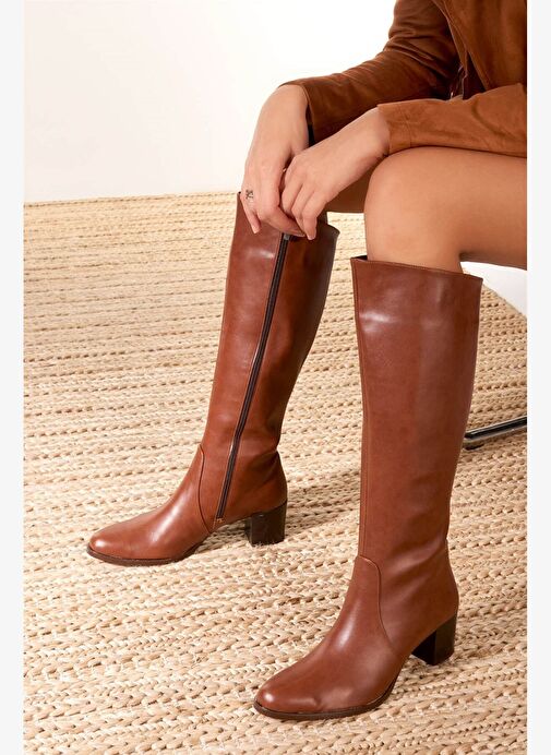 Taba Kadın Çizme A654252709 - Görsel 2