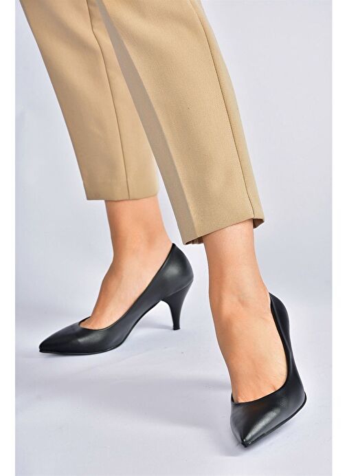 Siyah Kadın Topuklu Ayakkabı A922151109 - Görsel 3