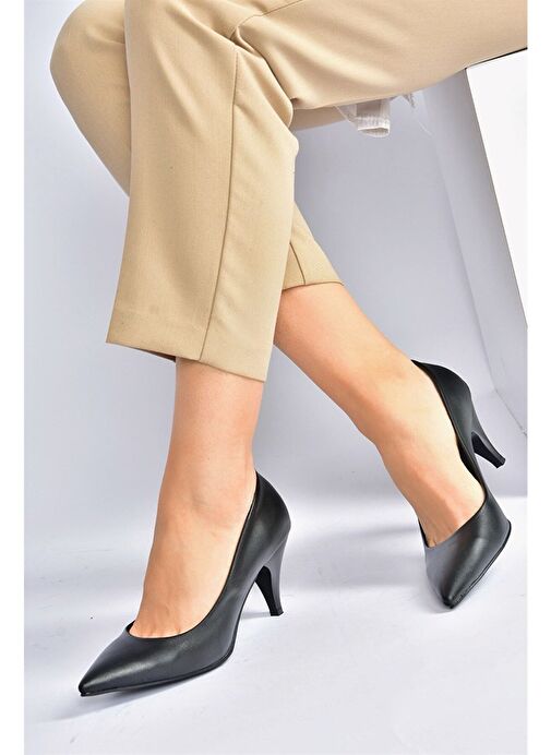 Siyah Kadın Topuklu Ayakkabı A922151109 - Görsel 4