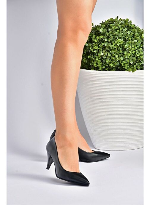 Siyah Kadın Topuklu Ayakkabı A922151109 - Görsel 5