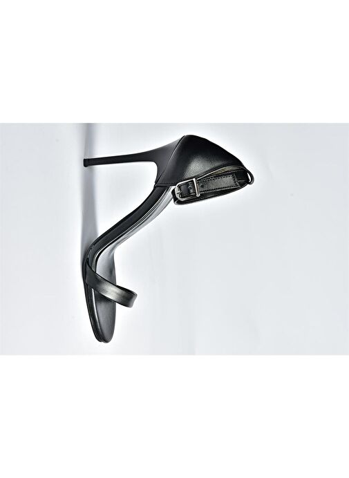 Siyah Kadın Topuklu Ayakkabı B922112609 - Görsel 7