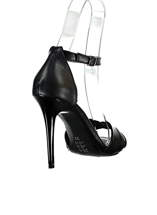 Siyah Kadın Topuklu Ayakkabı B922113709 - Görsel 5