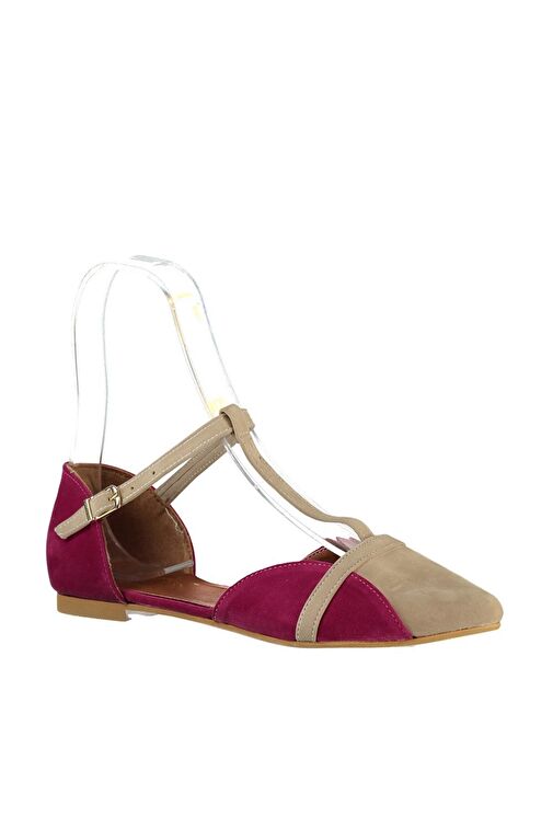 Ten/Fuşya Kadın Babet B726881802 - Görsel 4