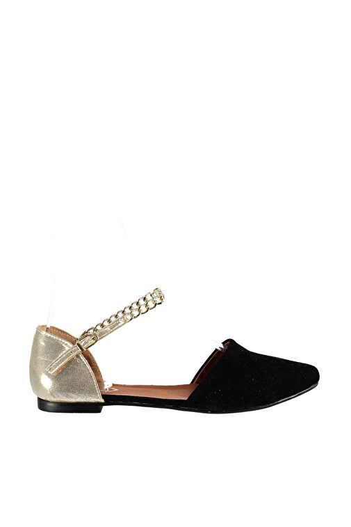 Siyah/Dore Kadın Babet B726024402 - Görsel 9