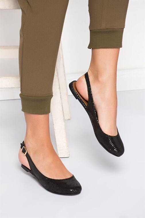 Siyah Kadın Babet B726105207 - Görsel 2