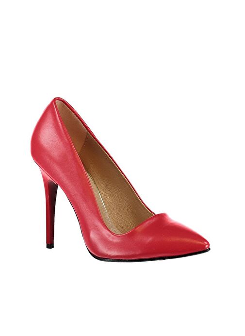 Kırmızı Kadın Topuklu Ayakkabı 8922151909 - Görsel 4