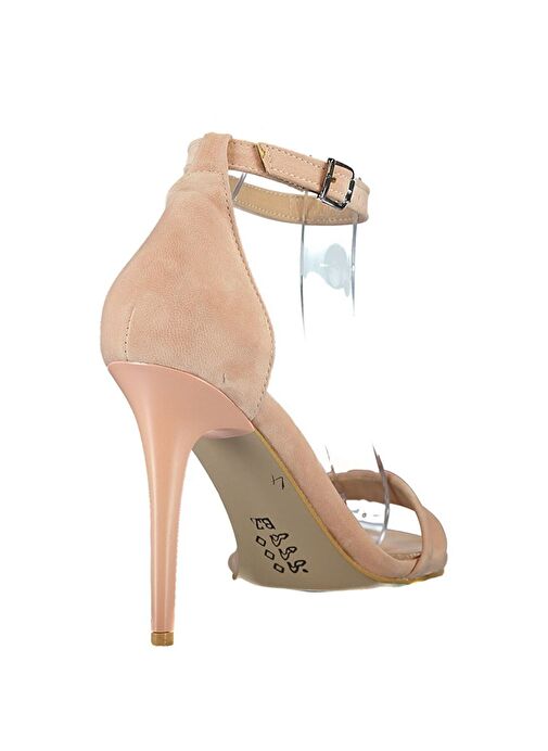Pudra Kadın Topuklu Ayakkabı B922112602 - Görsel 5