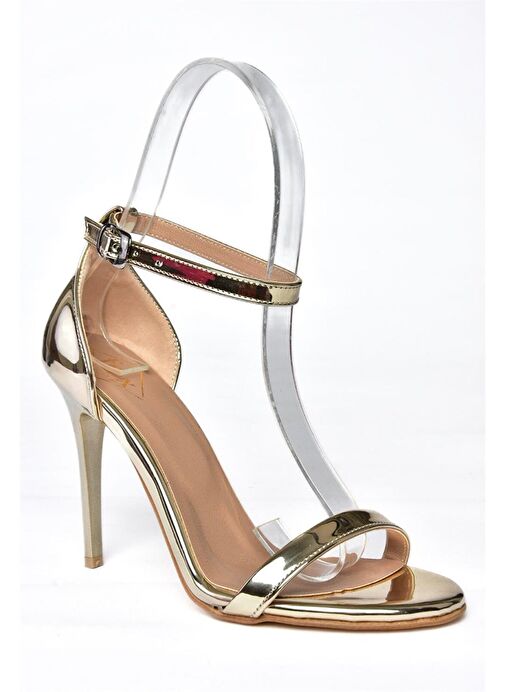 Altın Kadın Topuklu Ayakkabı B922112634 - Görsel 7