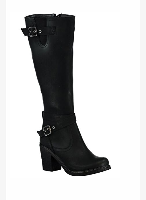 Siyah Kadın Çizme C674250109 - Görsel 4