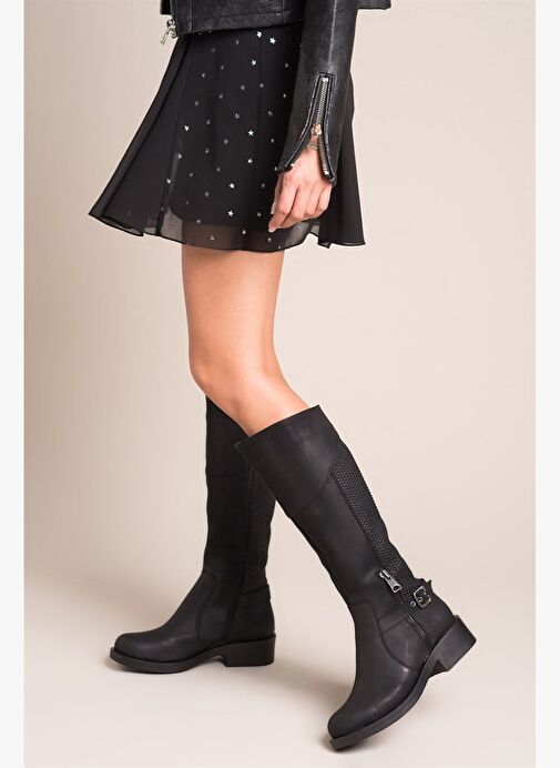 Siyah Kadın Çizme C674270109 - Görsel 2