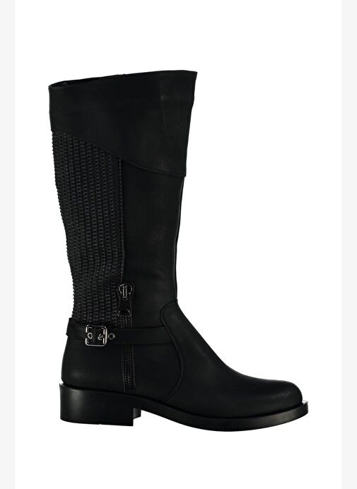 Siyah Kadın Çizme C674270109 - Görsel 3