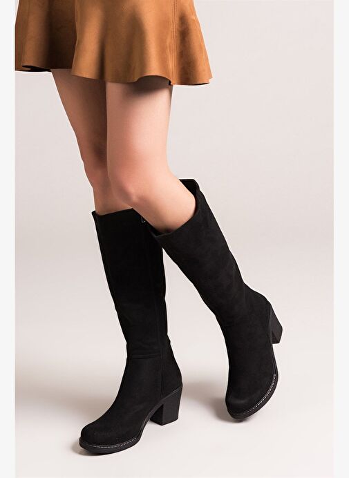 Siyah Kadın Çizme C674250302 - Görsel 2