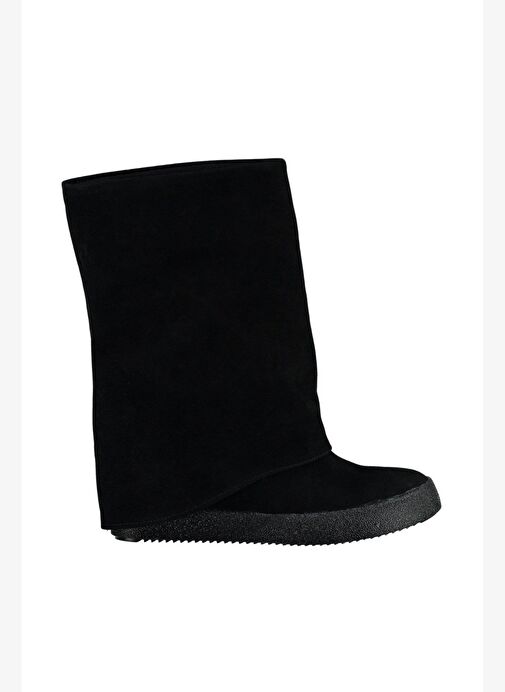 Siyah Kadın Çizme C437454602 - Görsel 5