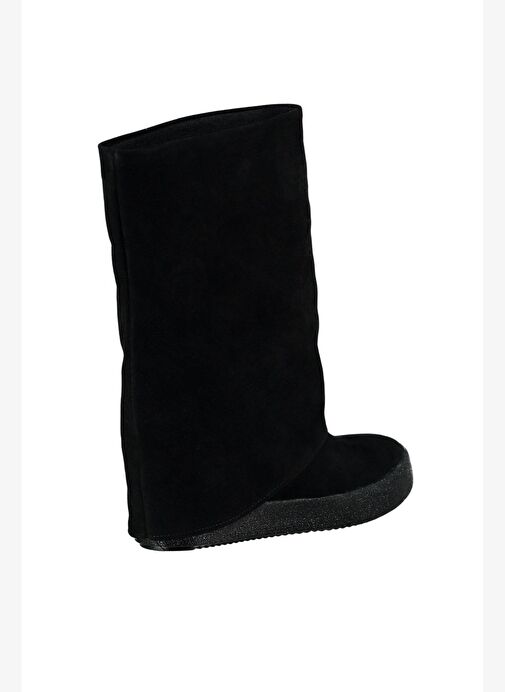 Siyah Kadın Çizme C437454602 - Görsel 4