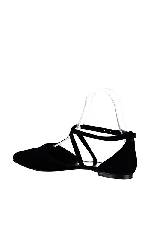 Fox Shoes Siyah Kadın Babet 1501 - Görsel 4