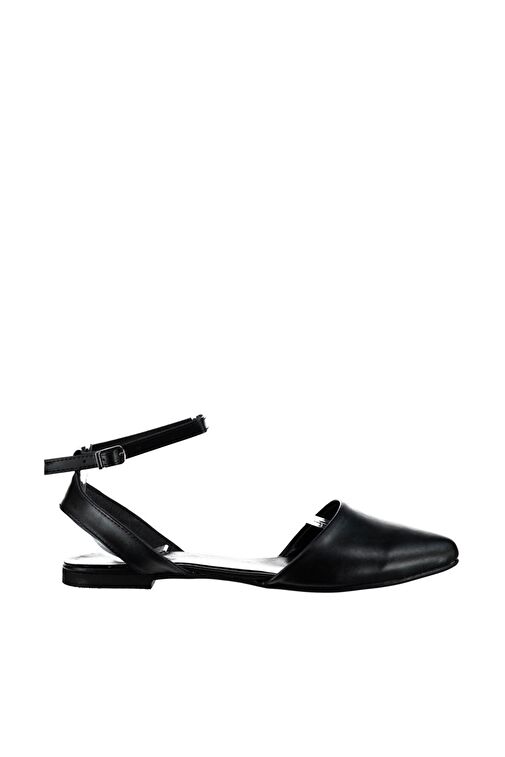 Fox Shoes Siyah Kadın Babet 1470 - Görsel 5