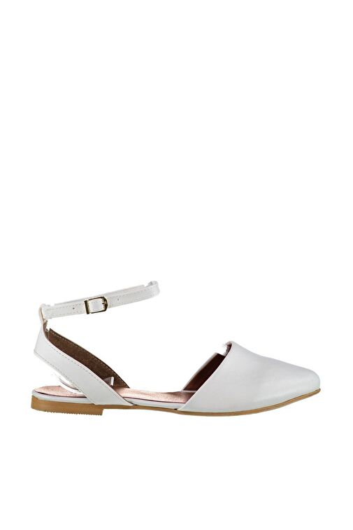 Beyaz Kadın Babet D726226209 - Görsel 4