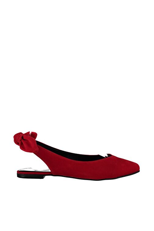 Kırmızı Kadın Babet D726495302 - Görsel 5