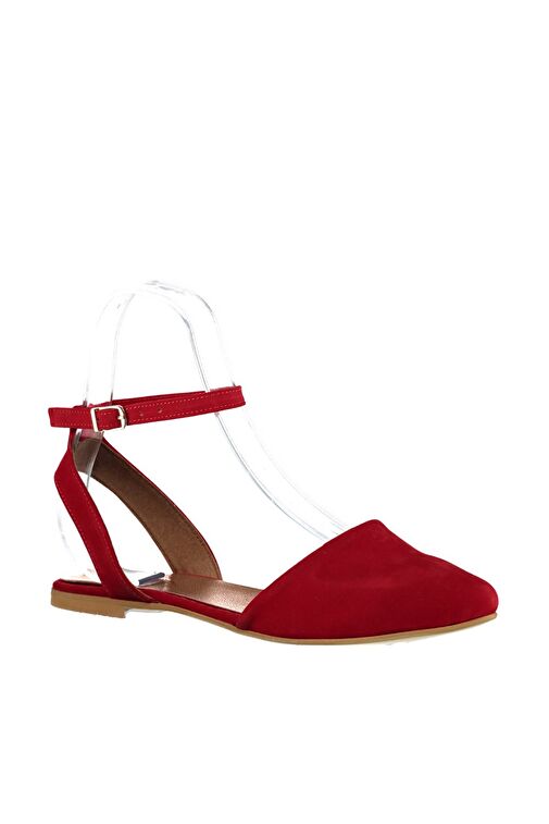 Kırmızı Kadın Babet D726226202 - Görsel 3