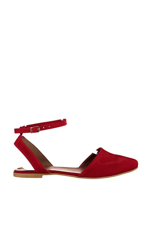 Kırmızı Kadın Babet D726226202 - Görsel 5