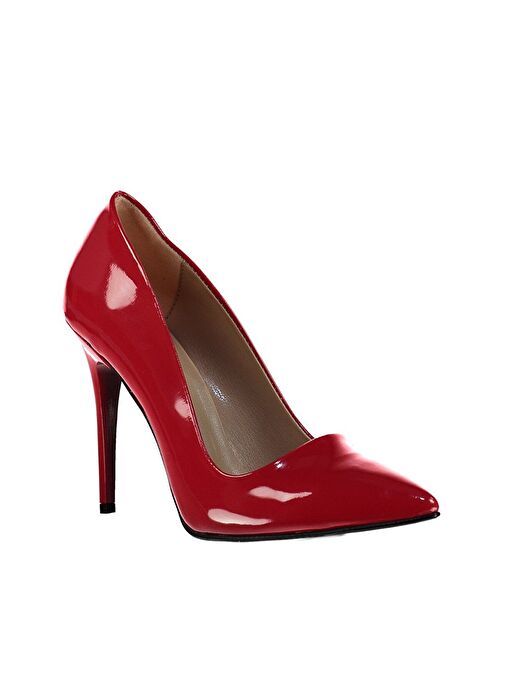 Kırmızı Kadın Topuklu Ayakkabı 8922151908 - Görsel 4