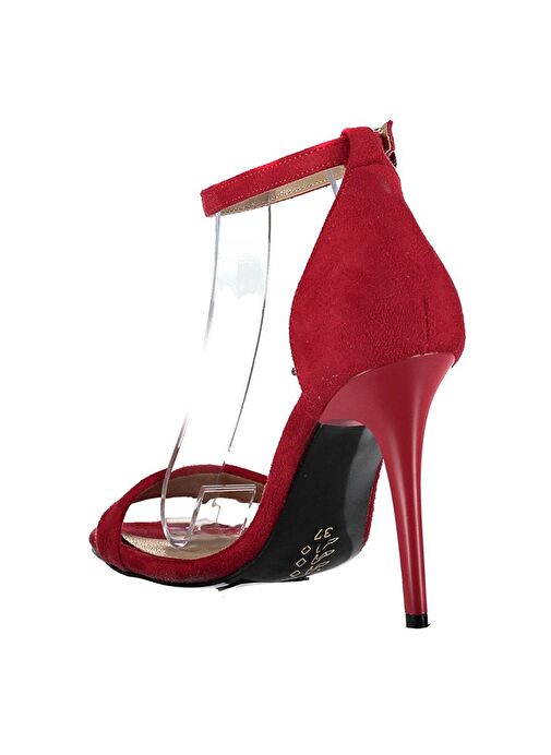 Kırmızı Kadın Topuklu Ayakkabı B922112602 - Görsel 5