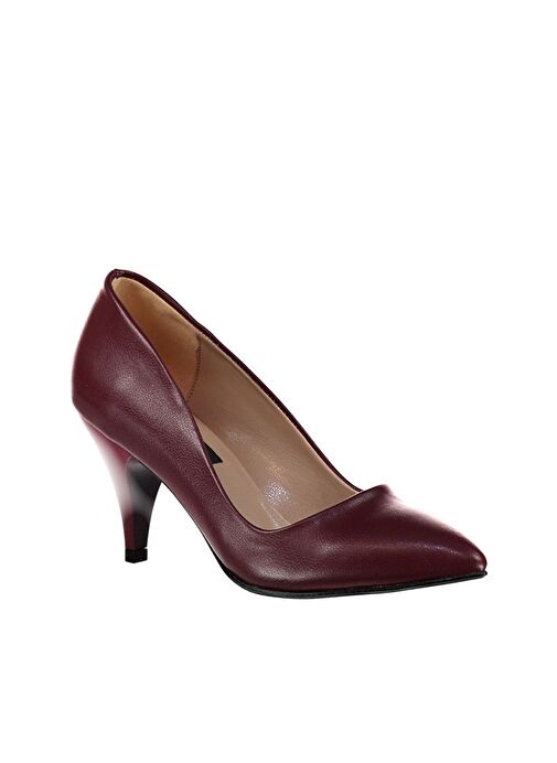 Bordo Kadın Topuklu Ayakkabı A922151109 - Görsel 4