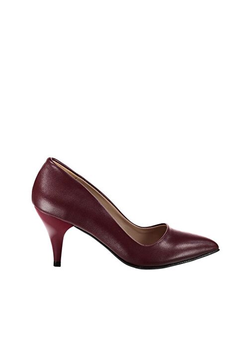 Bordo Kadın Topuklu Ayakkabı A922151109 - Görsel 5