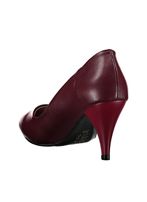 Bordo Kadın Topuklu Ayakkabı A922151109 - Görsel 6
