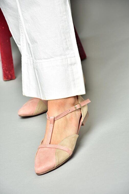 Pudra/Ten Kadın Babet B726881802 - Görsel 3