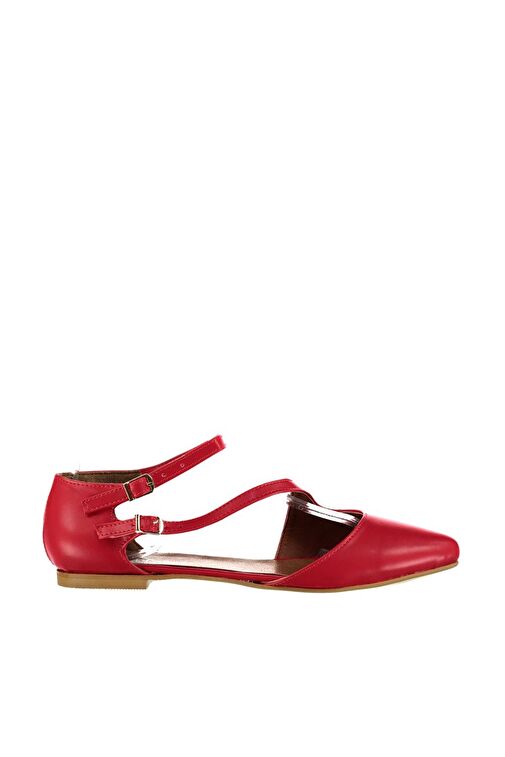 Kırmızı Kadın Babet D726016909 - Görsel 3