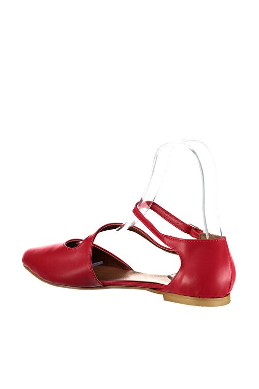 Kırmızı Kadın Babet D726016909 - Görsel 5