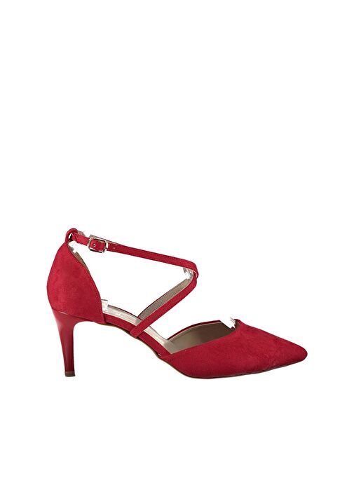 Kırmızı Kadın Topuklu Ayakkabı D654054802 - Görsel 5