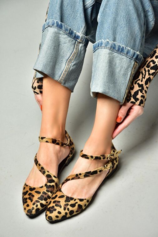 Leopar Kadın Babet D726016902 - Görsel 2