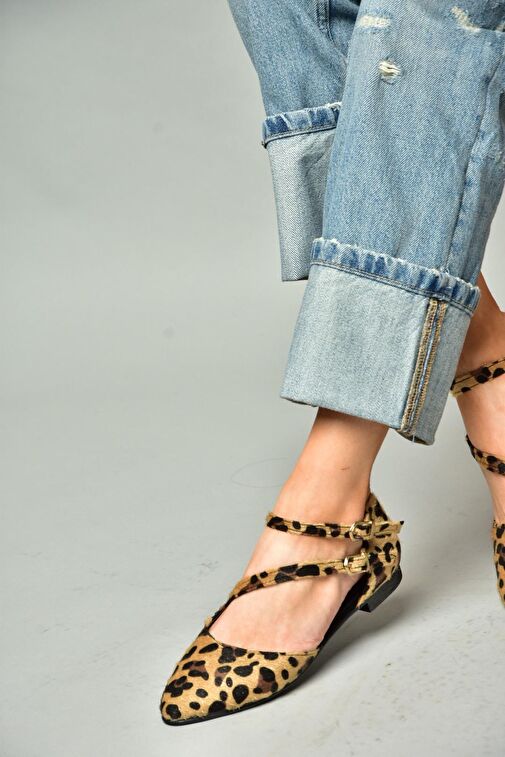 Leopar Kadın Babet D726016902 - Görsel 3