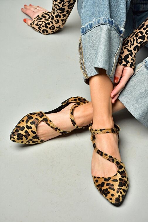 Leopar Kadın Babet D726016902 - Görsel 4