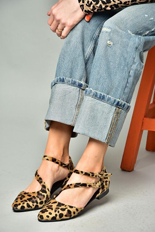 Leopar Kadın Babet D726016902 - Görsel 5