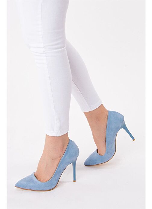 Mavi Kadın Topuklu Ayakkabı 8922151902 - Görsel 2