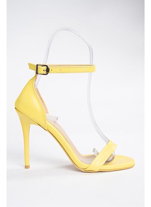 Sarı Kadın Topuklu Ayakkabı B922112609 - Görsel 5