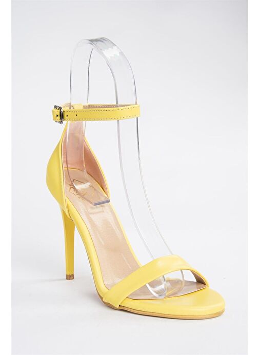 Sarı Kadın Topuklu Ayakkabı B922112609 - Görsel 6