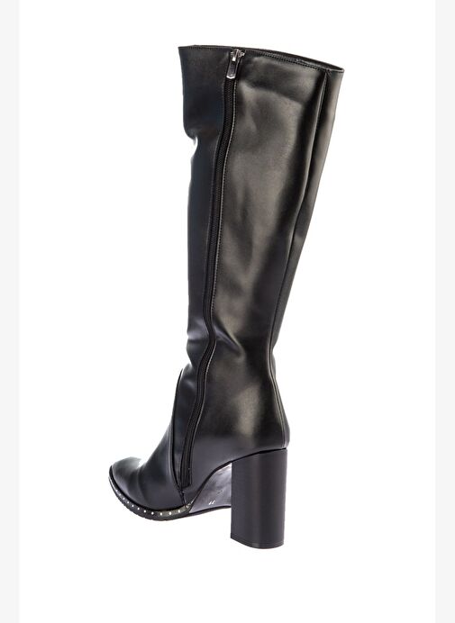 Siyah Kadın Çizme C654088509 - Görsel 5